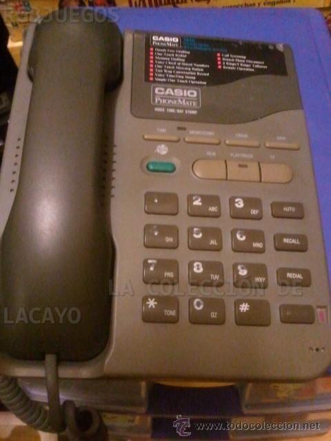 Tel&eacute;fonos: CASIO PHONO MATE 3850 CON CONTESTADOR - Foto 1