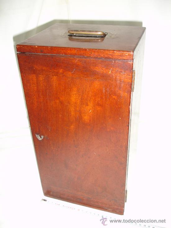 Antig&uuml;edades: Precioso microscopio Ingl&eacute;s / Alrededor de 1880 - Foto 2