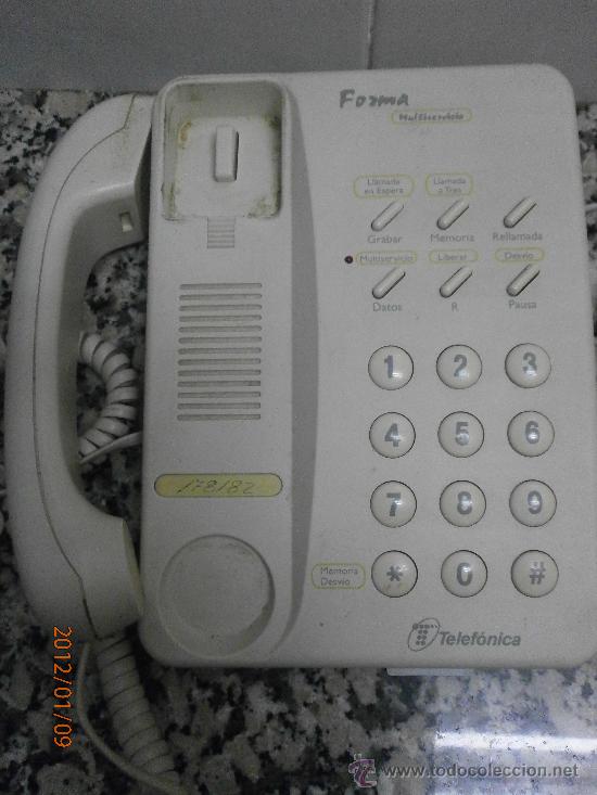 Tel&eacute;fonos: TELEFONO FORMA DE TELEFONICA - Foto 2