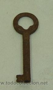 Antig&uuml;edades: LLAVE ANTIGUA longitud 6 cms. - Foto 1