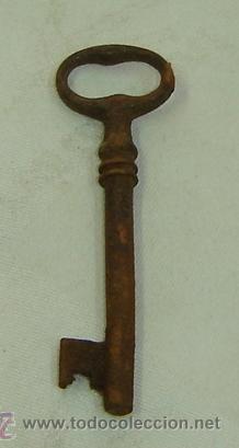 Antig&uuml;edades: LLAVE ANTIGUA longitud 10 cms. - Foto 1
