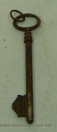 Antig&uuml;edades: LLAVE ANTIGUA longitud  11 cms. - Foto 1