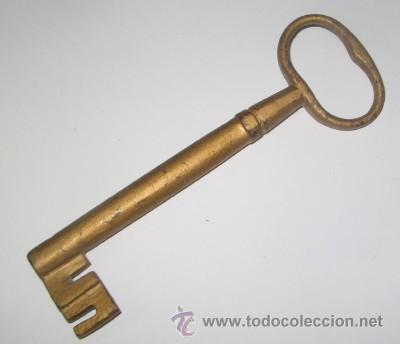Antig&uuml;edades: LLAVE DE FORJA PINTADA - Foto 1