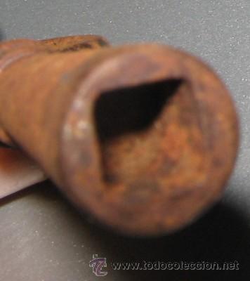 Antig&uuml;edades: ANTIGUA LLAVE DE FORJA - Foto 2