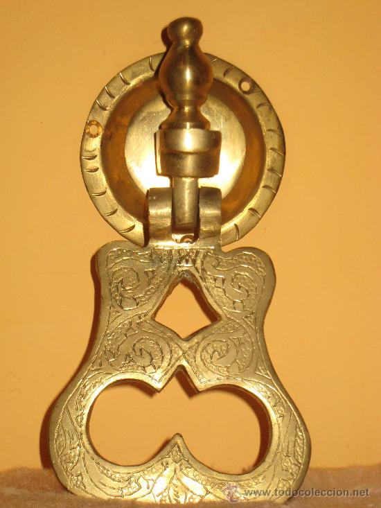 Antig&uuml;edades: ELEGANTE Y ART&Iacute;STICO LLAMADOR EN BRONCE - Foto 1