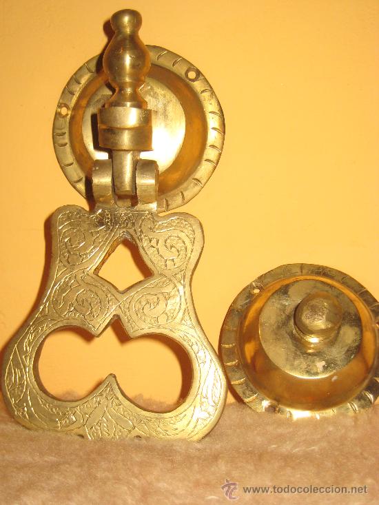Antig&uuml;edades: ELEGANTE Y ART&Iacute;STICO LLAMADOR EN BRONCE - Foto 4