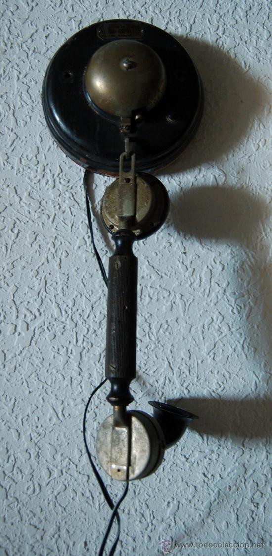 Tel&eacute;fonos: ANTIGUO TELEFONO DE PARED. JUAN RIPOLLES. VALENCIA - Foto 1