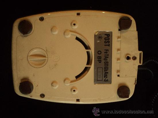 Tel&eacute;fonos: TELEFONO SOBREMESA VERDE. ALEMAN. . - Foto 3