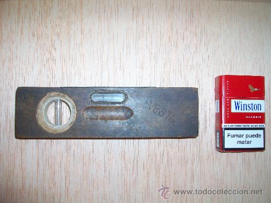 Antig&uuml;edades: ANTIGUO NIVEL MARCA VESTA - Foto 2