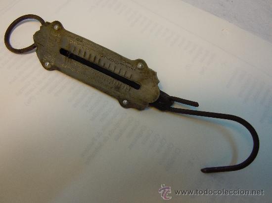 Antig&uuml;edades: PESO DE RESORTE ANTIGUO MARCA ARRATE - Foto 1