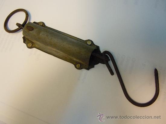 Antig&uuml;edades: PESO DE RESORTE ANTIGUO MARCA ARRATE - Foto 5