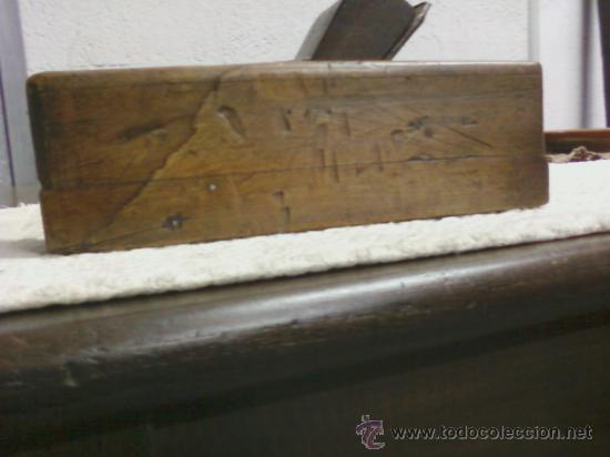 Antig&uuml;edades: CEPILLO DE CARPINTERO DE BOJ - Foto 2