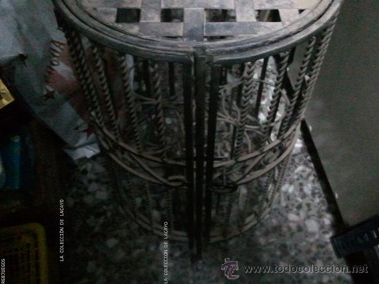 Antig&uuml;edades: MUEBLE BAR BOTELLERO CIRCULAR DE FORJA - Foto 5