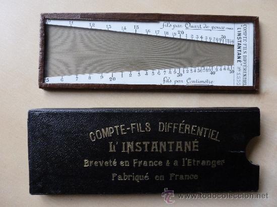 Antig&uuml;edades: Cuenta hilos diferencial frances L &acute;Instantan&eacute; - Foto 1