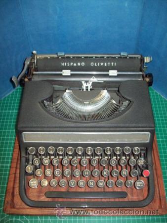 Antig&uuml;edades: M&Aacute;QUINA DE ESCRIBIR HISPANO OLIVETTI STUDIO 46 - Foto 1