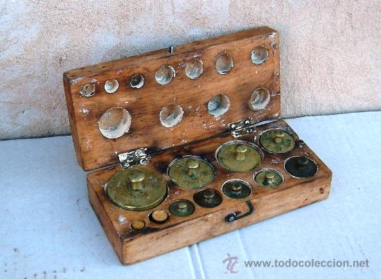 Antig&uuml;edades: juego de pesas antiguo ,,, pes365 - Foto 1