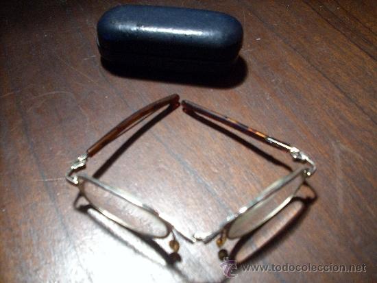 Antig&uuml;edades: ANTIGUAS GAFAS PLEGABLES CON FUNDA - Foto 3