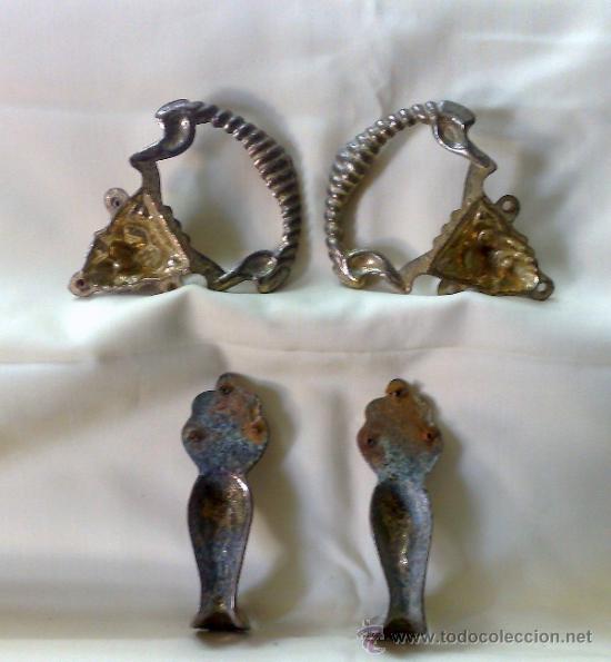 Antig&uuml;edades: HERRAJES ANTIGUOS PARA MUEBLE. - Foto 9