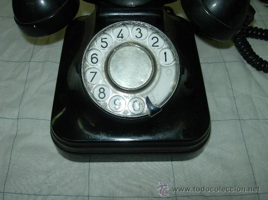 Tel&eacute;fonos: Telefono de baquelita - Foto 2