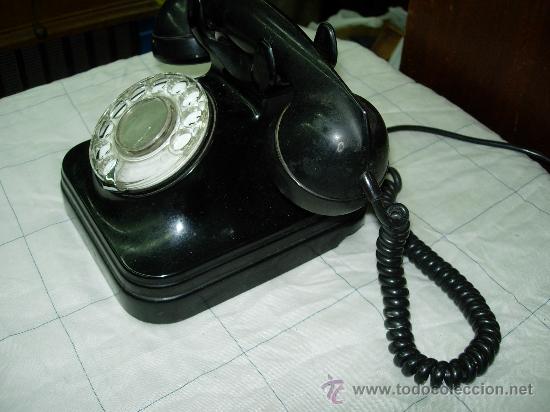 Tel&eacute;fonos: Telefono de baquelita - Foto 4