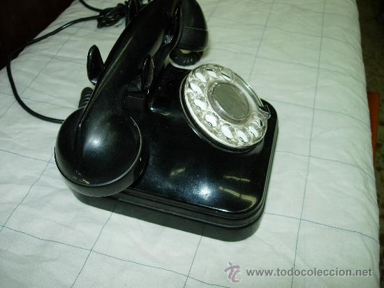 Tel&eacute;fonos: Telefono de baquelita - Foto 5