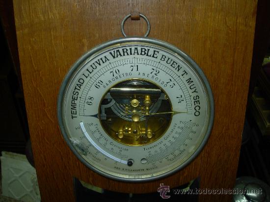 Antig&uuml;edades: Barometro espa&ntilde;ol obdulio villasante - Foto 8