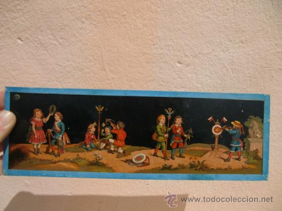Antig&uuml;edades: Linterna m&aacute;gica marca E.P. con placas - Foto 22