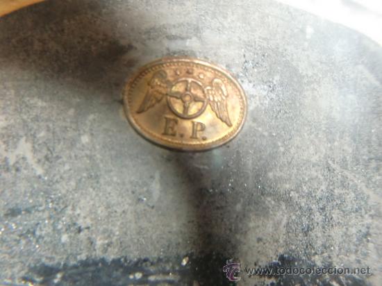 Antig&uuml;edades: Linterna m&aacute;gica marca E.P. con placas - Foto 5