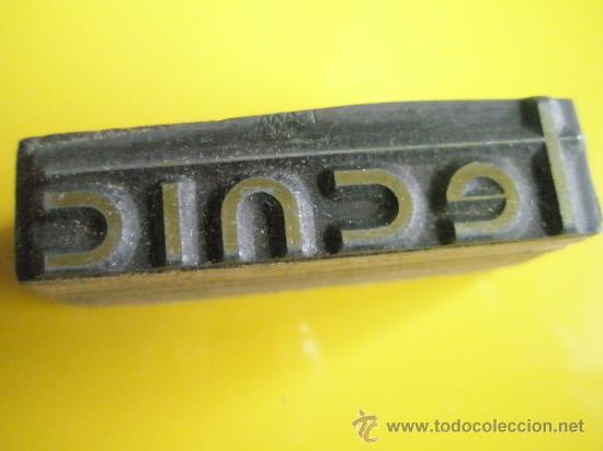 Antig&uuml;edades: ANTIGUO SELLO TAMP&Oacute;N-TECNIC-PERFECTO. - Foto 1