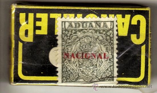Antig&uuml;edades: Estuche con 10 hojas de afeitar Canciller - Foto 2