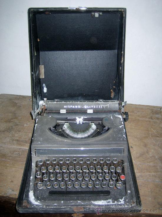 maquina de escribir antigua olivetti estudio 4 - Compra venta en  todocoleccion