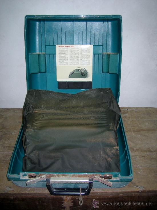 Antig&uuml;edades: MAQUINA DE ESCRIBIR OLIVETTI ESTUDIO 45 - Foto 4