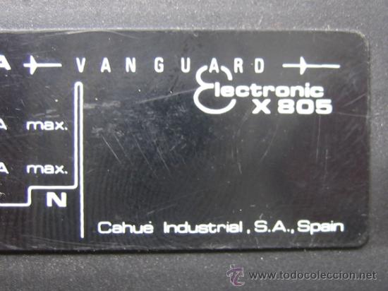 Antig&uuml;edades: Calculadora VANGUARD Electronic X.805 Modelo:17PA. Funciona - Foto 7