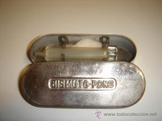 Antig&uuml;edades: cajita con la jeringa - Foto 3