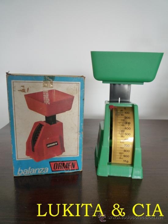 Antig&uuml;edades: BALANZA DE COCINA ORMEN - Foto 1