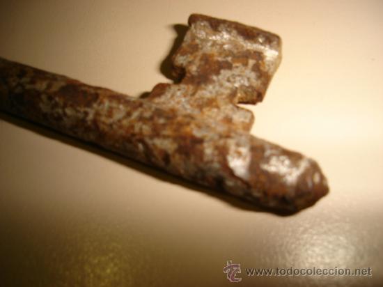Antig&uuml;edades: LLAVE DE HIERRO. 20 CM LARGO - Foto 2