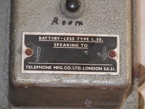 Tel&eacute;fonos: ANTIGUO TELEFONO DE BARCO - MUY S&Oacute;LIDO - Foto 2