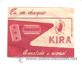 Antig&uuml;edades: HOJA DE AFEITAR KIRA OBSEQUIO - Foto 1