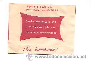 Antig&uuml;edades: HOJA DE AFEITAR KIRA OBSEQUIO - Foto 2
