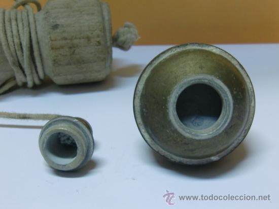 Antig&uuml;edades: Plomada antigua de bronce - Foto 3