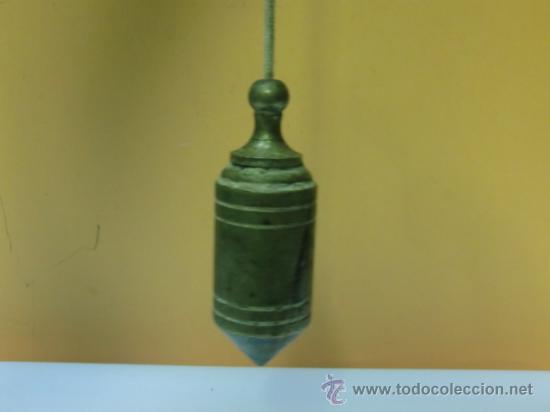 Antig&uuml;edades: Plomada antigua de bronce - Foto 1