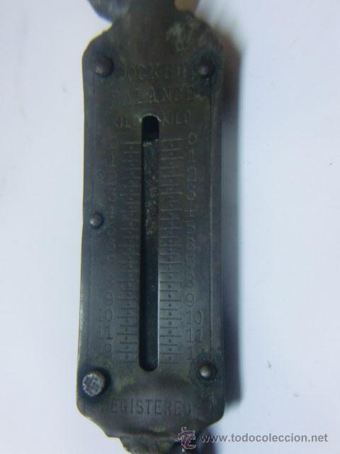 Antig&uuml;edades: Antigua balanza inglesa POCKET BALANCE - Foto 2
