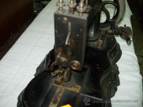 Antig&uuml;edades: maquina de coser rara - Foto 14
