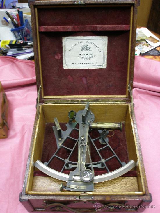 Antig&uuml;edades: Sextante ant&iacute;guo ingl&eacute;s - Foto 1