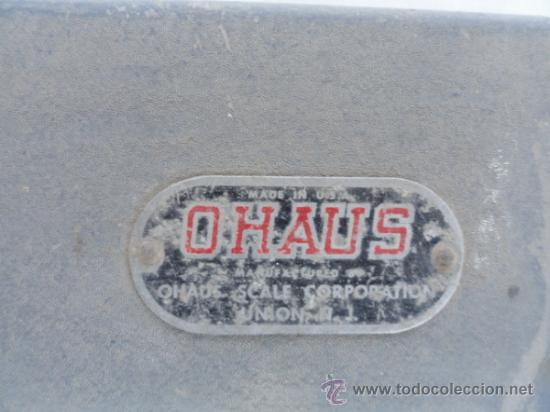 Antig&uuml;edades: ANTIGUA BASCULA OHAUS. - Foto 4