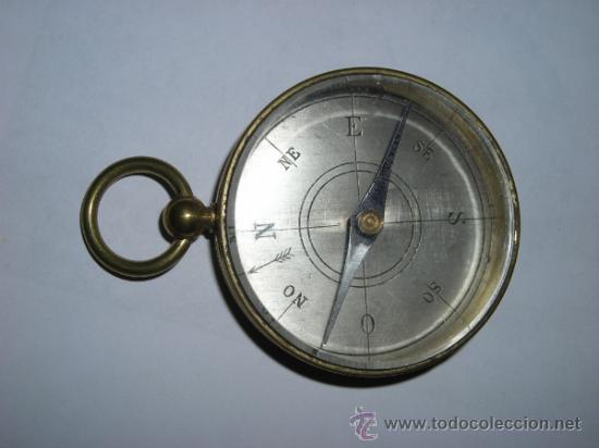 Antig&uuml;edades: Br&uacute;jula inglesa de princ&iacute;pios del siglo XX - Foto 2