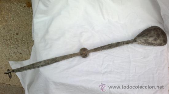 Antig&uuml;edades: CUCHARON DE FORJA ANTIGUA - Foto 2