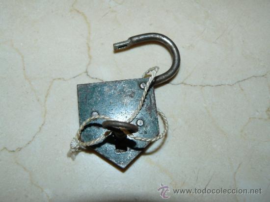 Antig&uuml;edades: ANTIGUO CANDADO PENTAGONAL - Foto 2