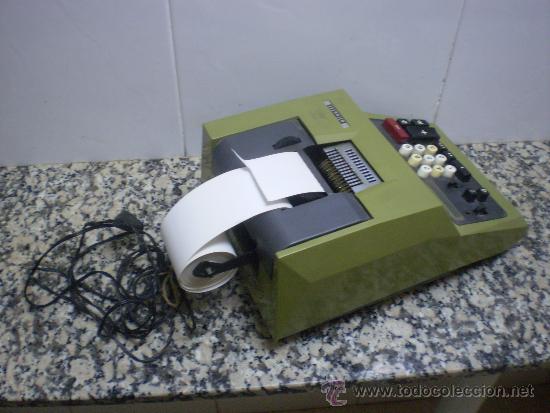 Antig&uuml;edades: ANTIGUA CALCULADORA OLIVETTI - Foto 2