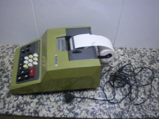 Antig&uuml;edades: ANTIGUA CALCULADORA OLIVETTI - Foto 3